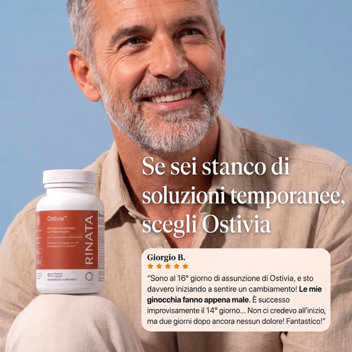 Ostivia Uomo™ - Supporto completo per le articolazioni